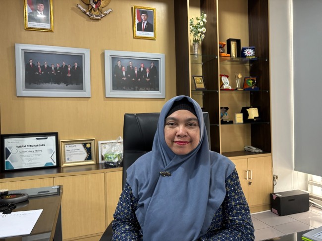 Kepala BPJS Kesehatan Cabang Malang Hernina Agustin Arifin.