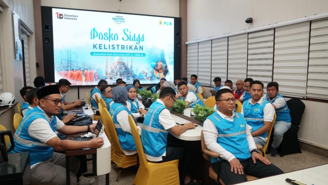 Suasana zoom kesiapan penuh sistem kelistrikan di wilayah Malang Raya. (Foto: istimewa)