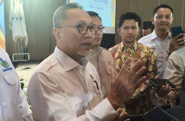 Menteri Koordinator Bidang Pangan, Zulkifli Hasan.(Foto: Riski Wijaya/MalangTIMES).
