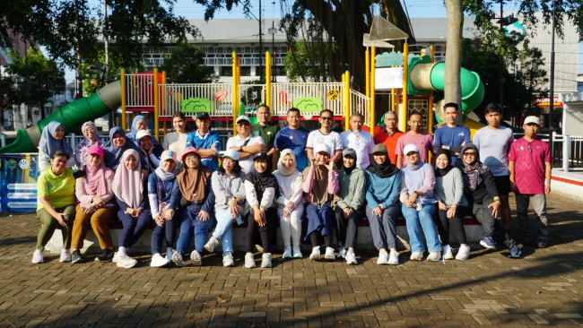 Kegiatan Jalan Sehat MaKJleB PLN UP3 Malang. (Foto: istimewa)