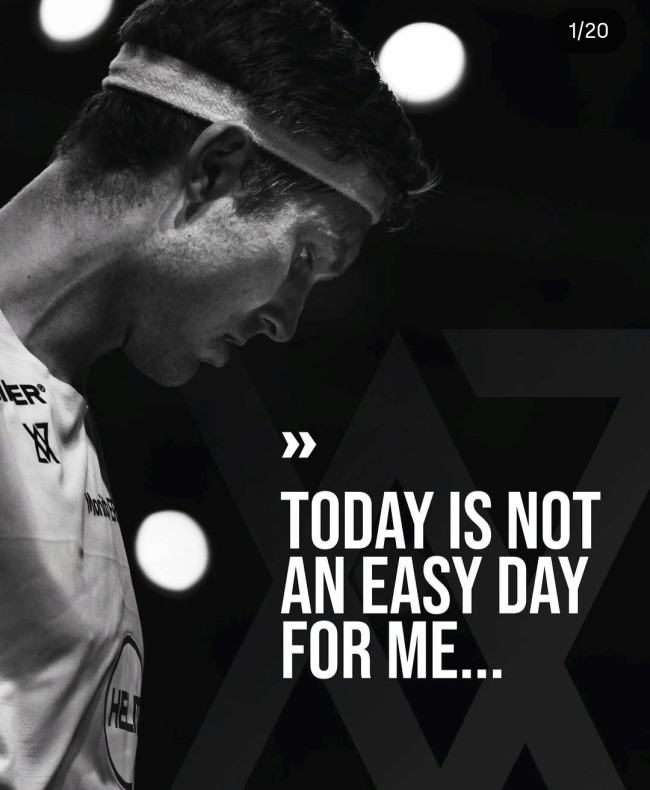 Unggahan pebulu tangkis tunggal putra Denmark, Viktor Axelsen saat memutuskan gantung raket. (Foto: Instagram)