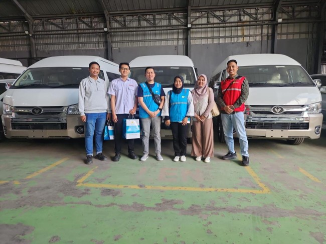 Foto bersama tim PLN UP3 Malang dengan PT Bagong Dekaka Makmur. (Foto: Istimewa)