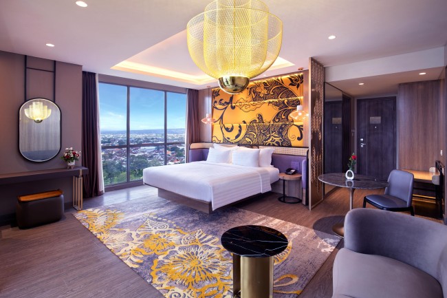 Salah satu kamar di Grand Mercure Mirama Malang. (Foto: istimewa)