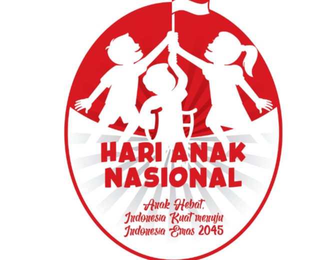 Logo Hari Anak Nasional ke-42 Tahun 2026. (Foto: Kementerian PPPA)