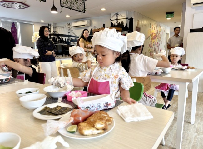 Peserta cooking class di favehotel Malang. (Foto: istimewa)
