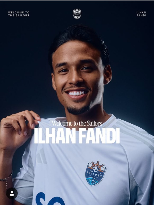 Ilhan Fandi. (Foto @lioncitysailors.fc)