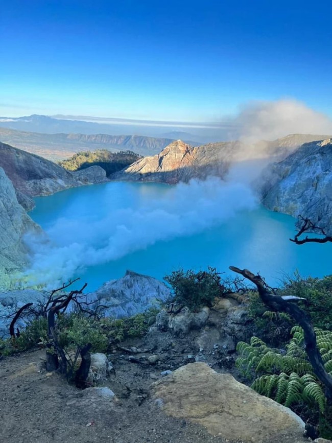 Gunung Ijen. (Foto: Wikipedia)